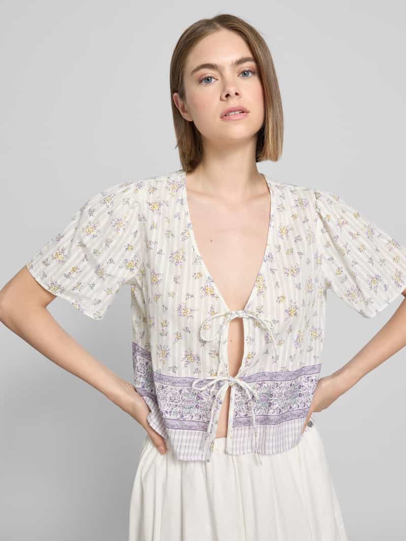 Pepe Jeans Relaxed fit blouseshirt van puur katoen model 'LILIANA'