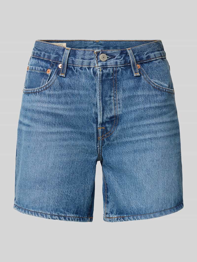 Levi's Korte jeans met steekzakken model '501 ROLLED SHORT'