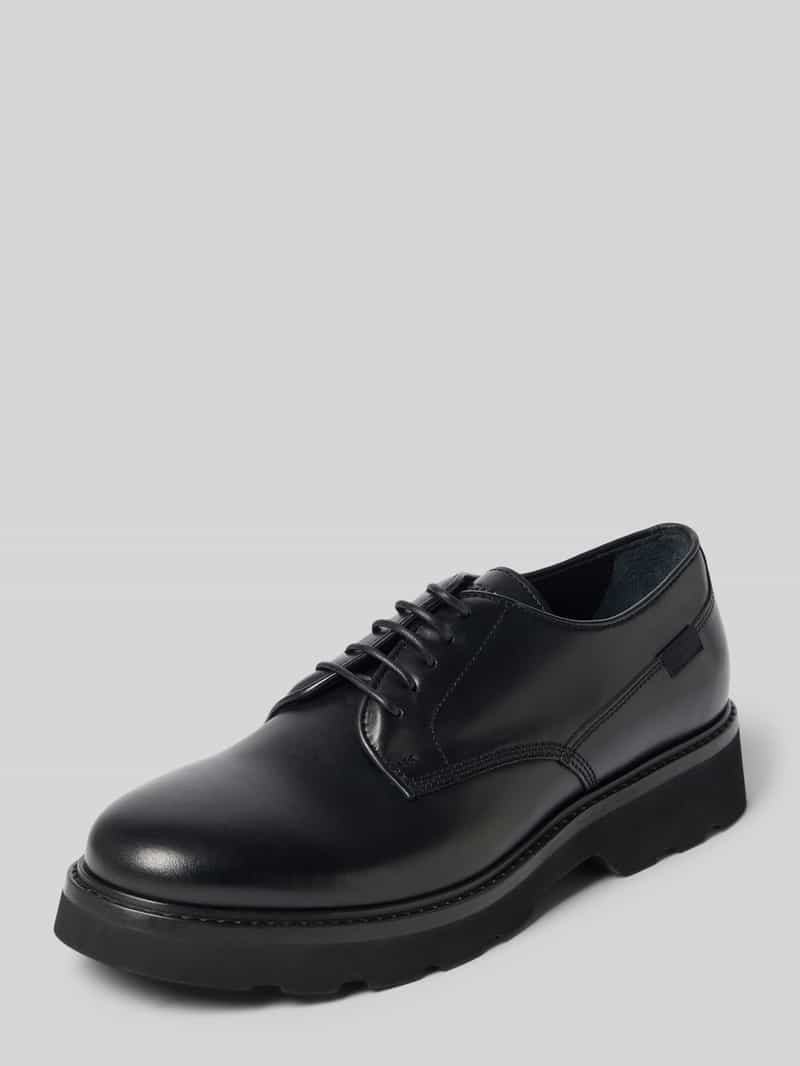 Woolrich Lage schoenen van echt leer model 'Derby'