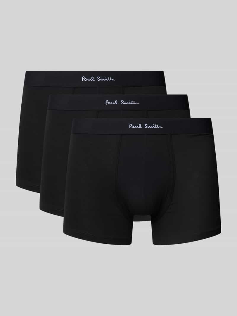 Paul Smith Boxershort met elastische band in een set van 3 stuks
