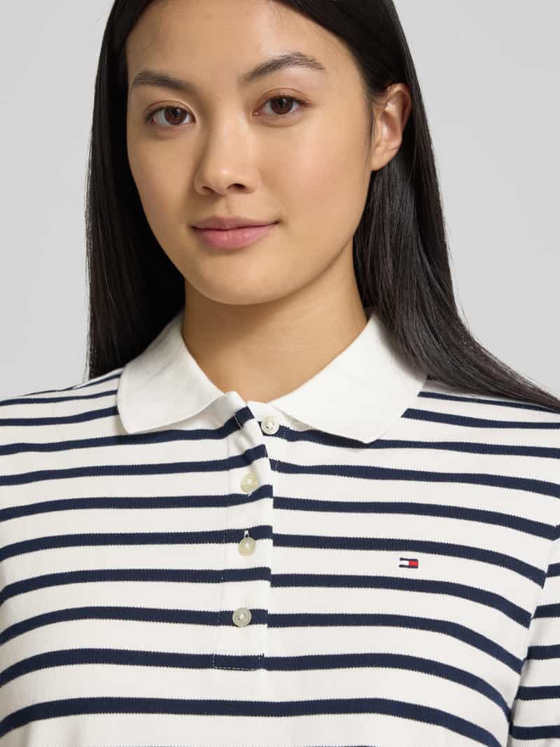 Tommy Hilfiger Regular fit poloshirt met logostitching model '1985'