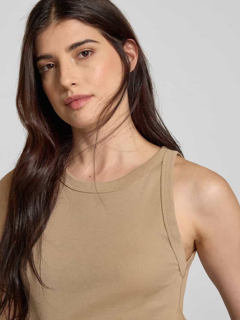 Marc O'Polo Slim fit tanktop van puur katoen