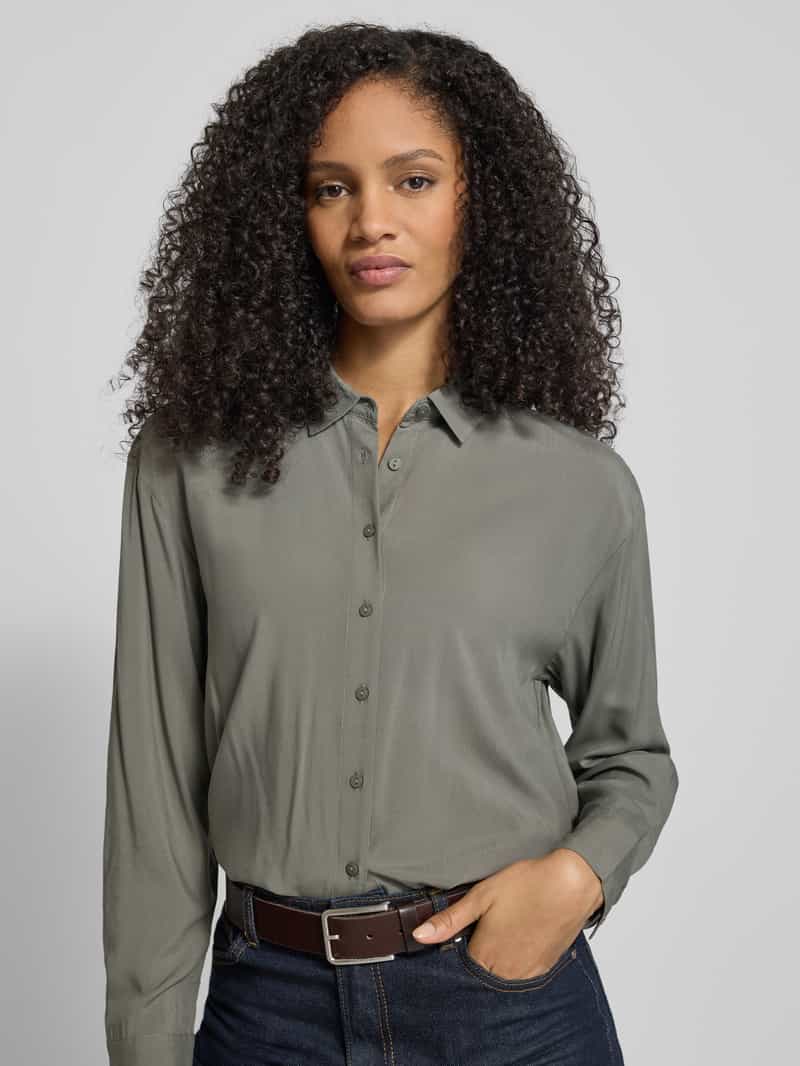 Christian Berg Woman Regular fit overhemdblouse met knoopsluiting