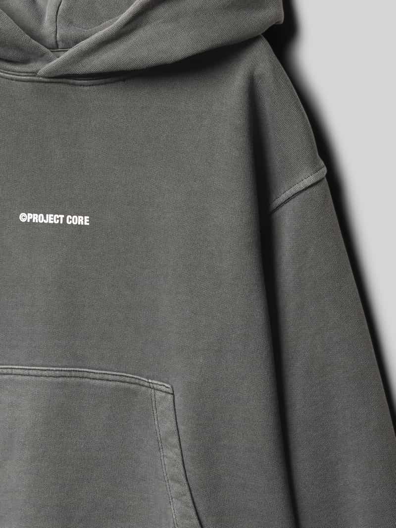 jack & jones Hoodie met labelprint model 'KINETIC'