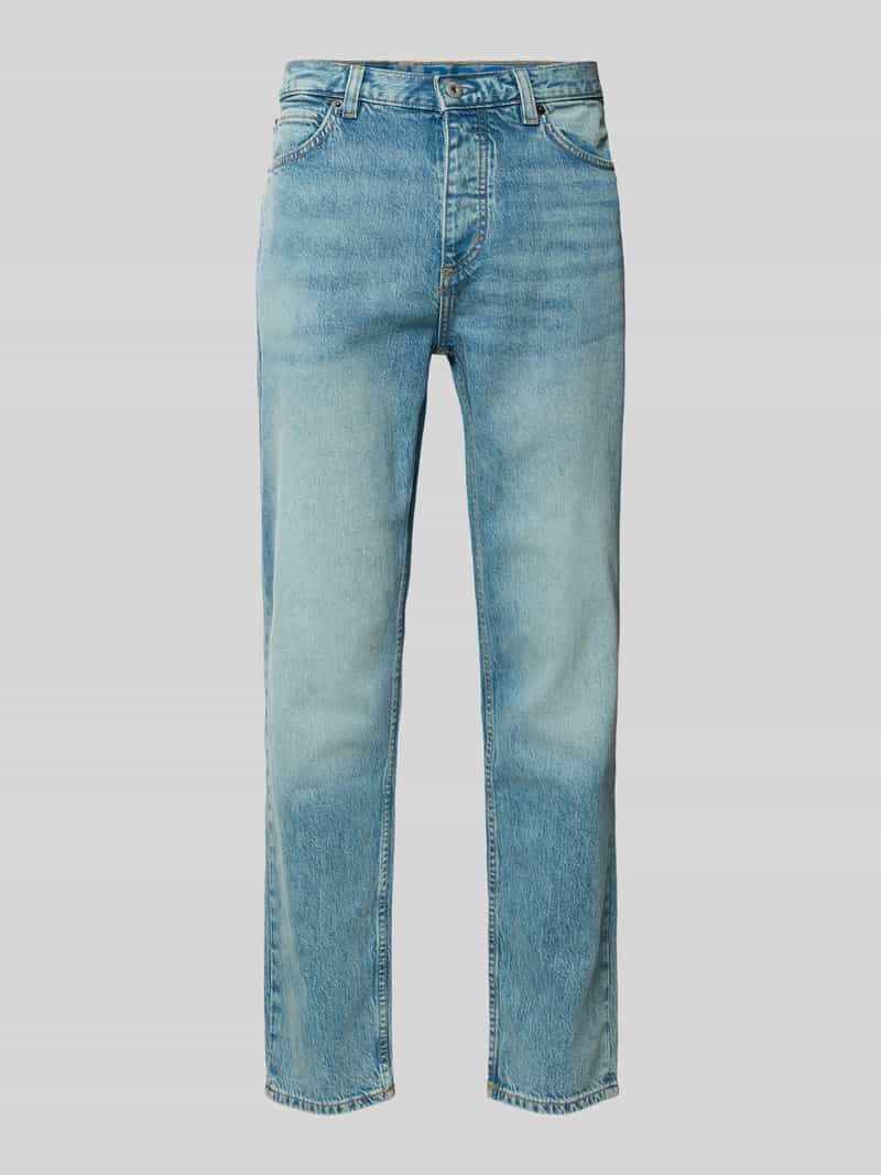 Hugo Blue Tapered fit jeans van katoenmix model 'BRODY'