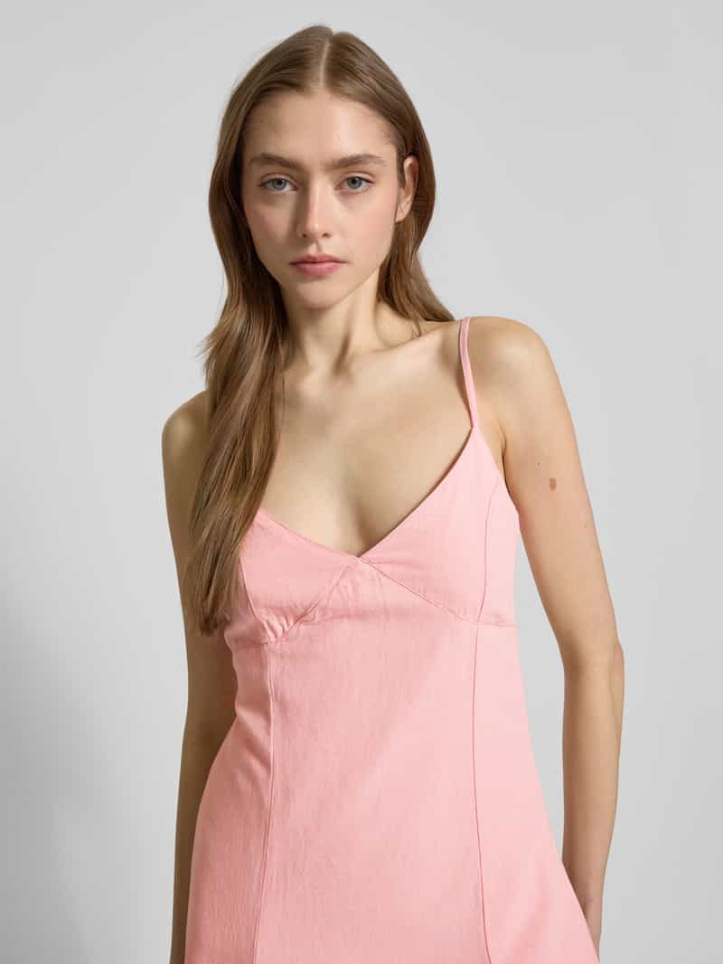 Review Mini-jurk met spaghettibandjes