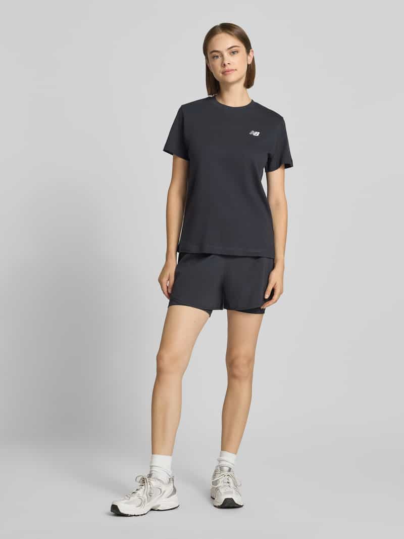 New Balance Regular fit t-shirt van puur katoen zwart, foto 6