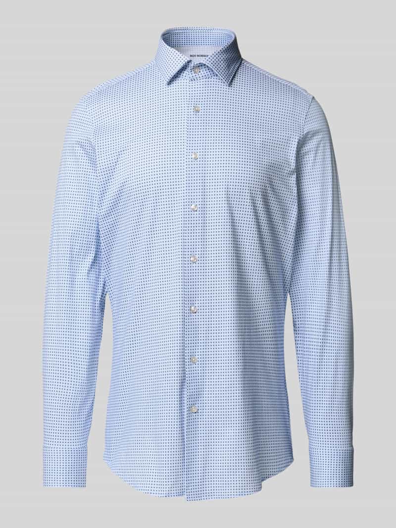 Roy Robson Slim fit zakelijk overhemd met knoopsluiting