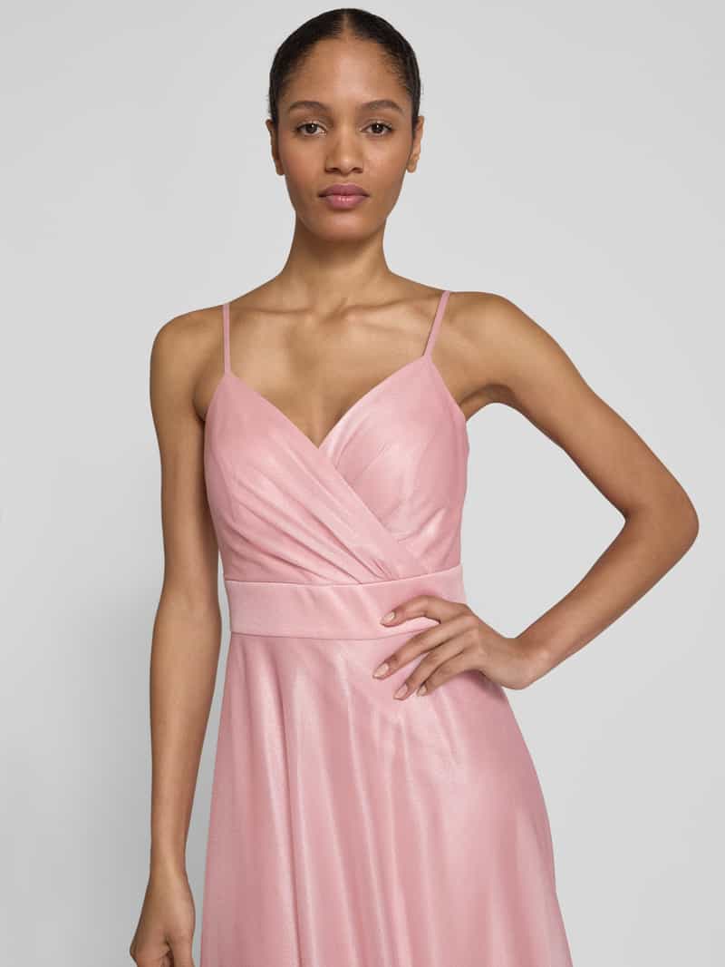 TROYDEN COLLECTION Avondjurk in wikkellook