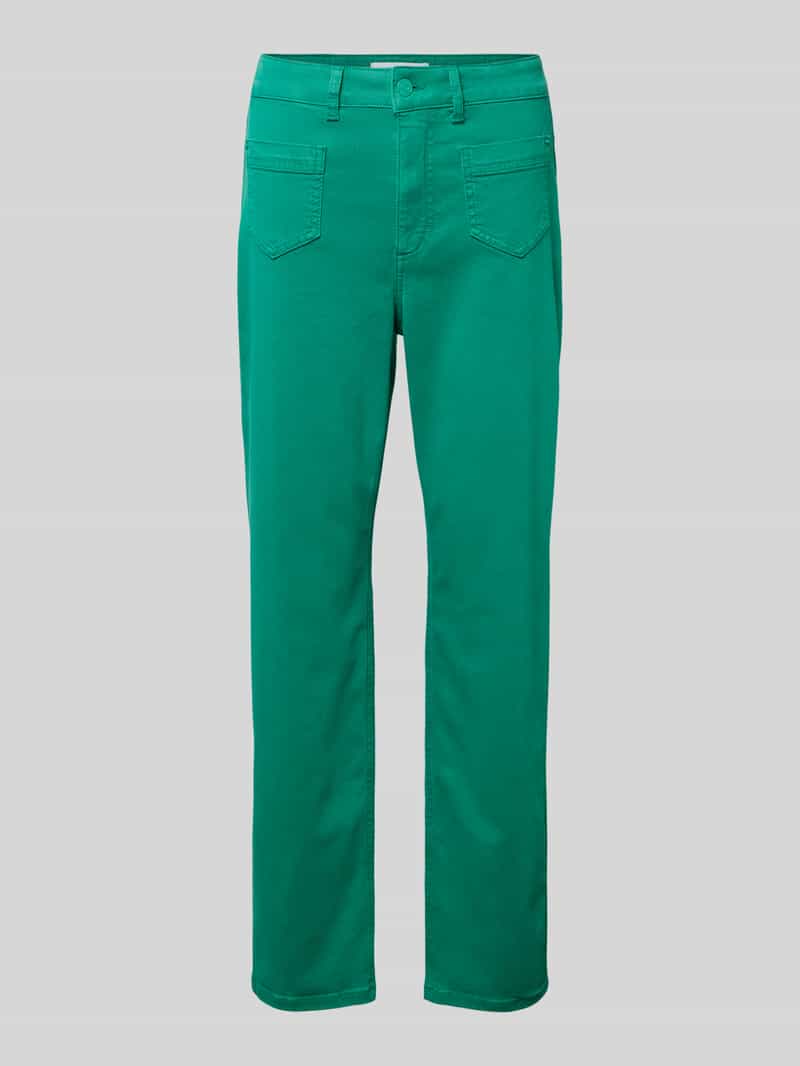 comma Casual Identity Regular fit jeans met opgestikte zakken
