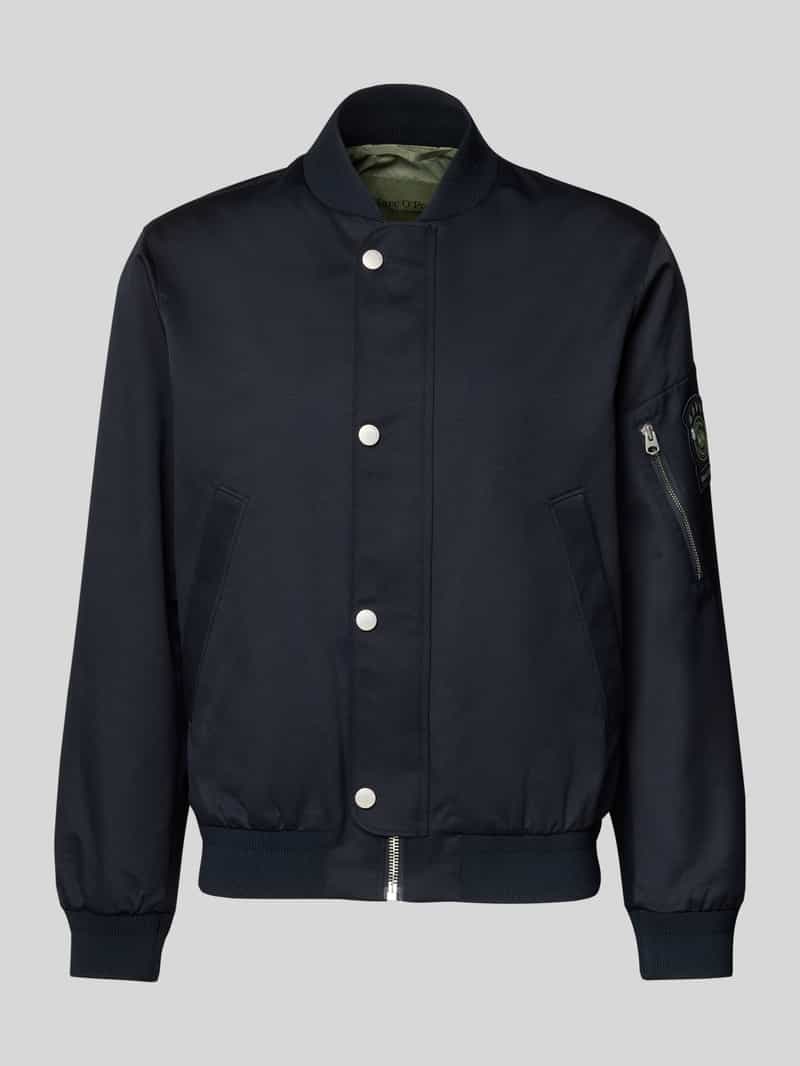 Marc O'Polo Regular fit pilotenjack met katoen × DFB Travel Collection