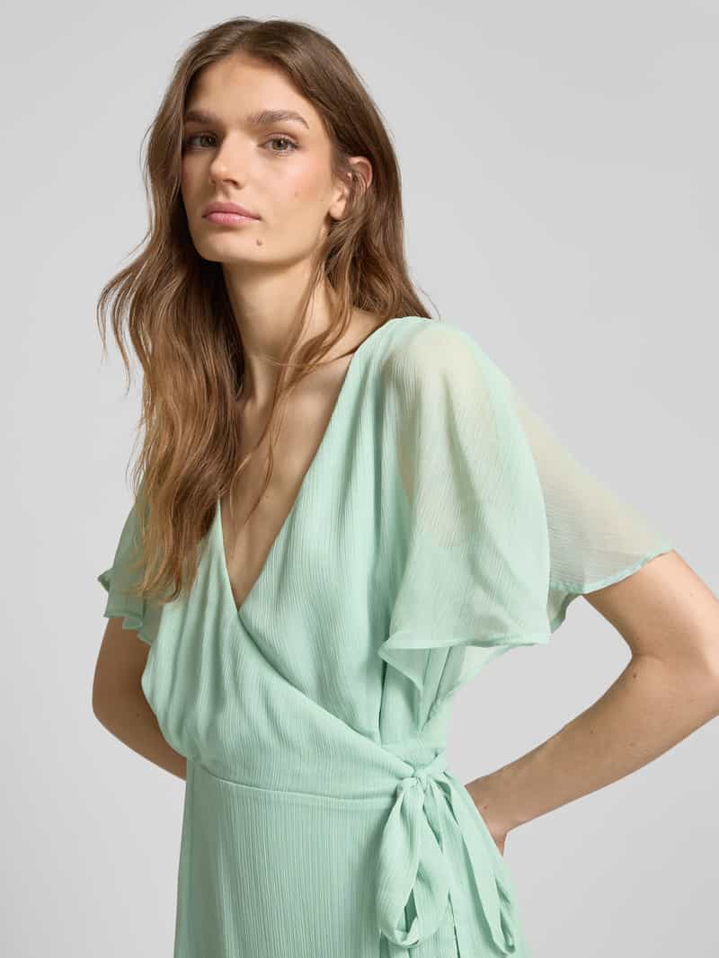 Vila Midi-jurk in wikkellook model 'RILLA'