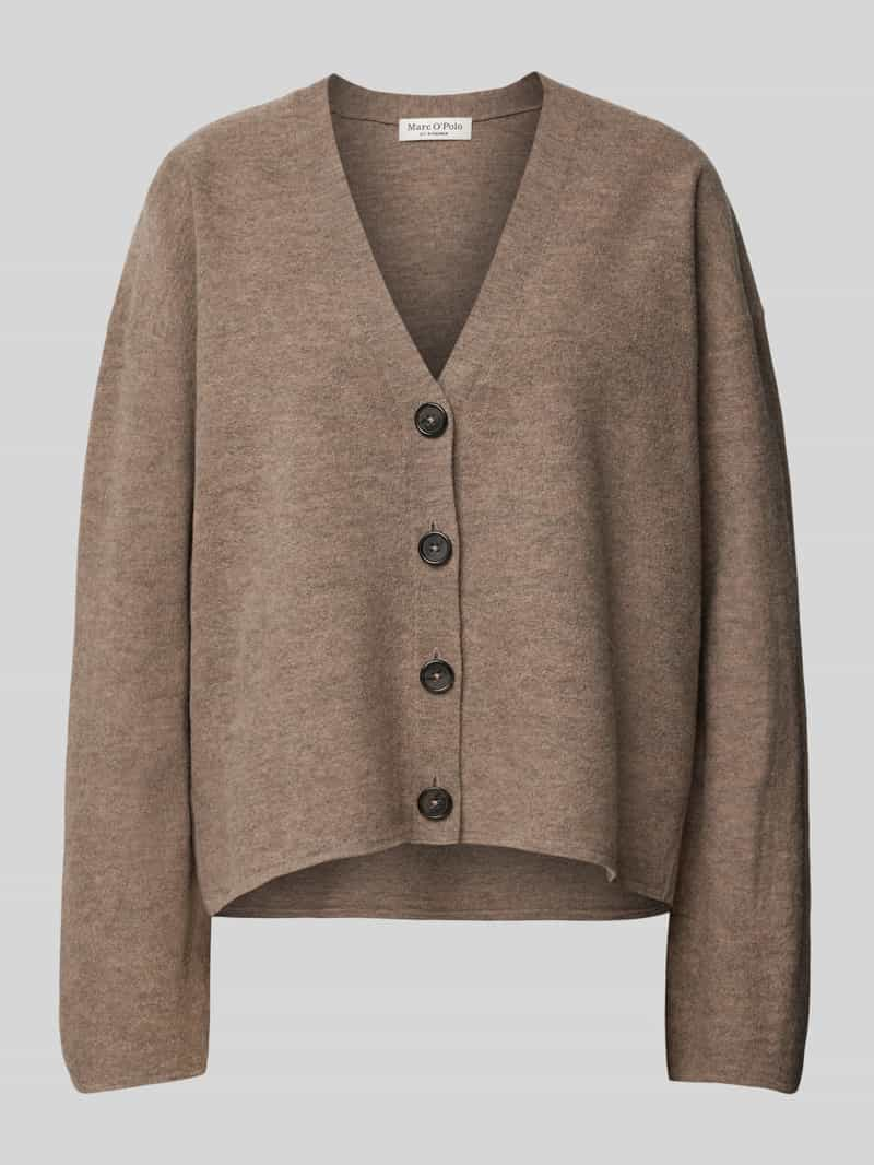 Marc O'Polo Loose fit wollen cardigan met V-hals