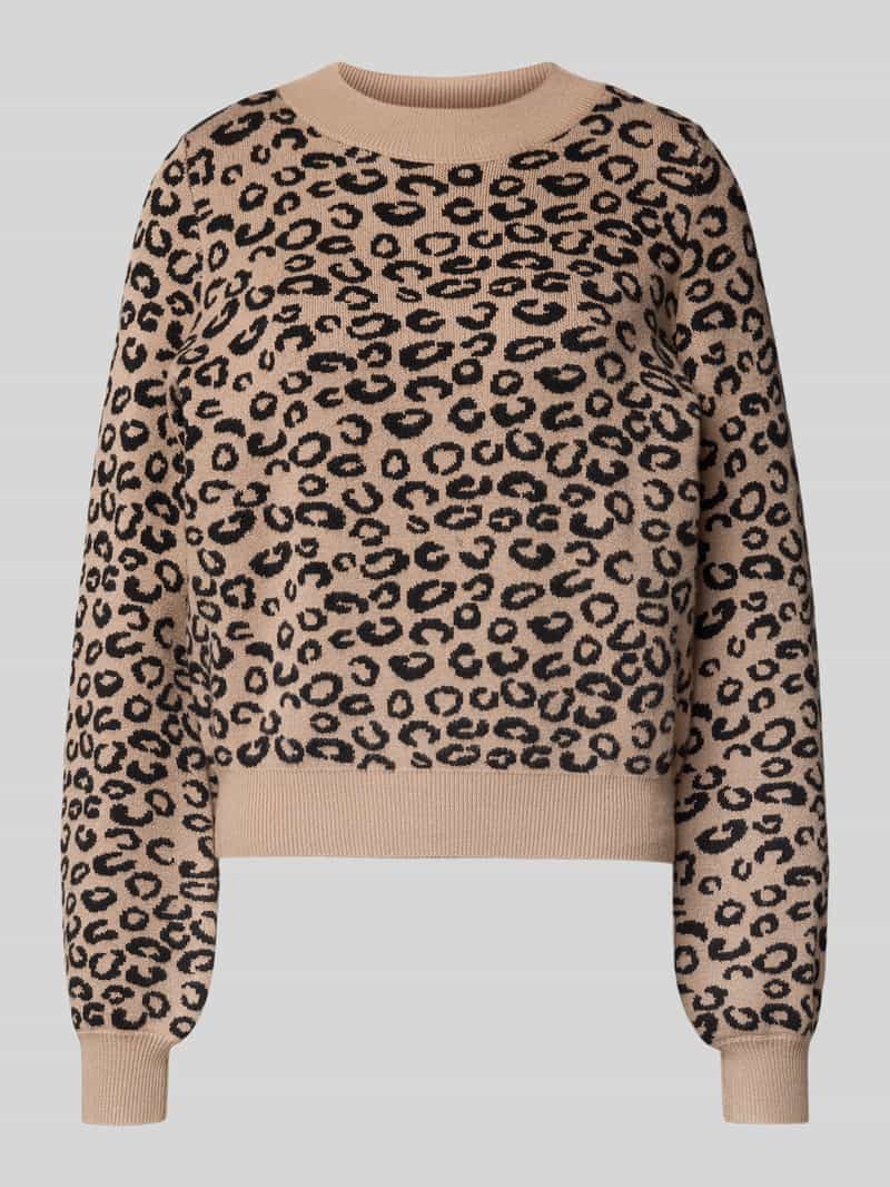 Vero Moda Gebreide trui VMNANCY LS O-NECK PULLOVER BOO
