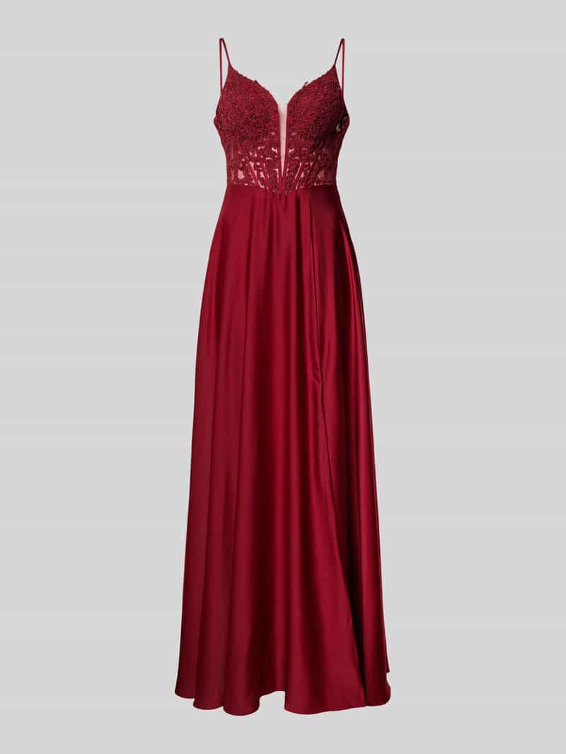 Mascara Avondjurk met gehaakt kant