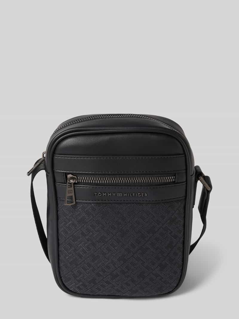 Tommy Hilfiger Schoudertas met gestructureerd oppervlak