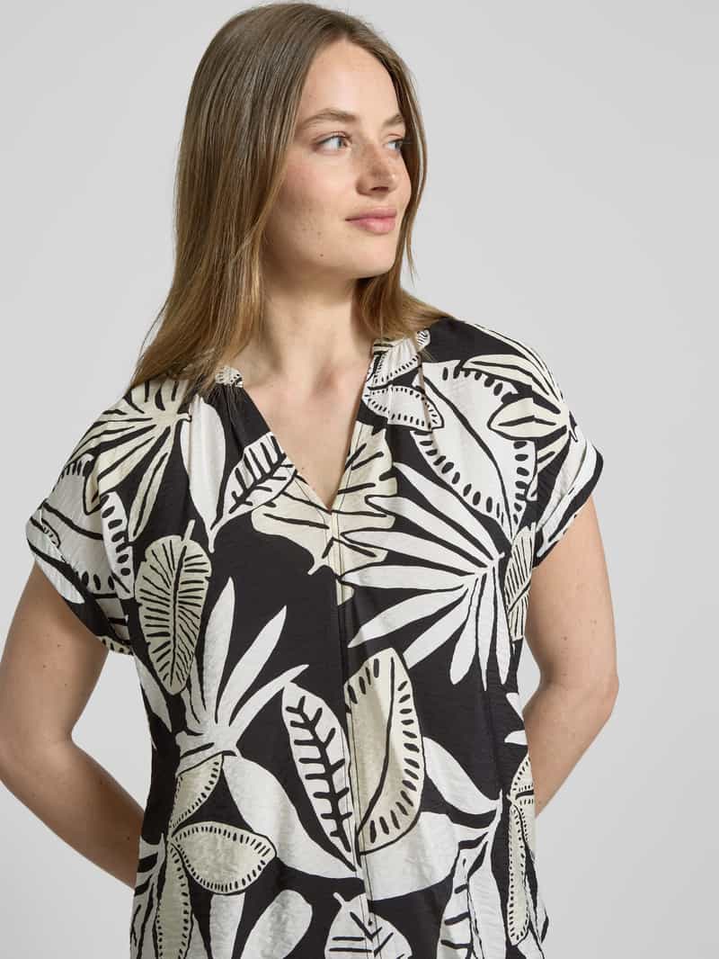 s.Oliver RED LABEL Relaxed-fit blouseshirt van viscosemix
