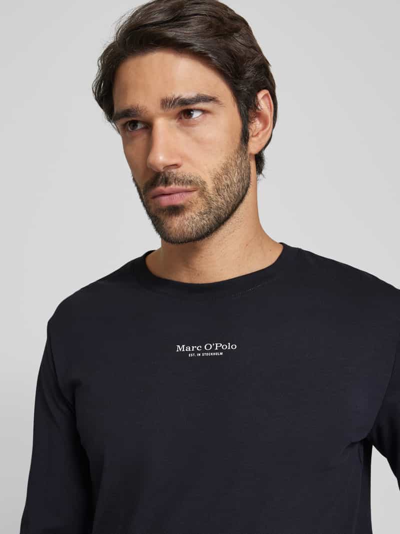 Marc O'Polo Regular fit shirt met lange mouwen van puur katoen
