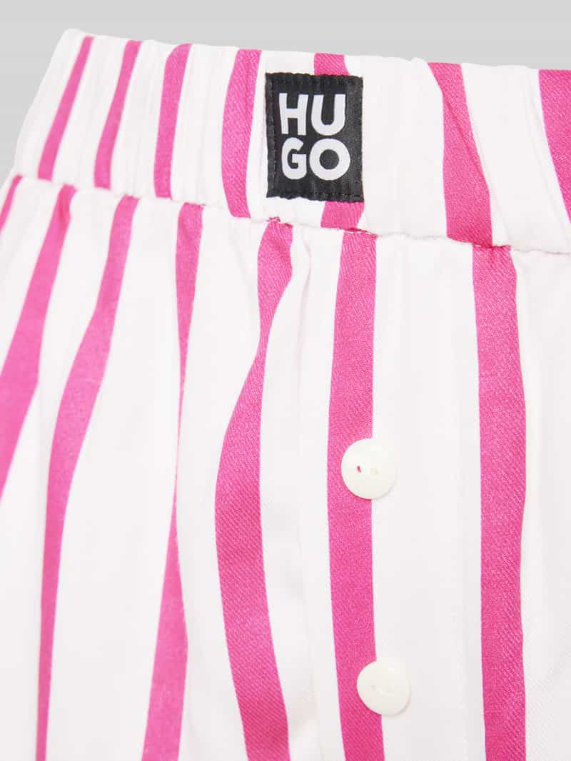 HUGO Relaxed fit pyjamabroek met labelpatch model 'JADE'