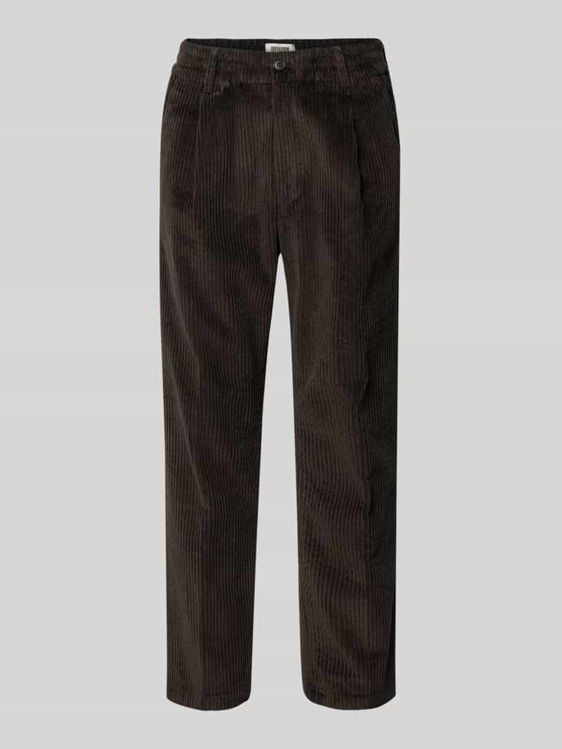drykorn Regular fit corduroy broek met achterzakken model 'CHASY'