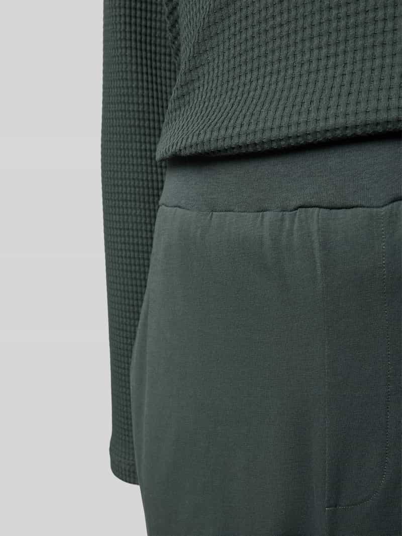 Schiesser Relaxed fit pyjama met knoopsluiting