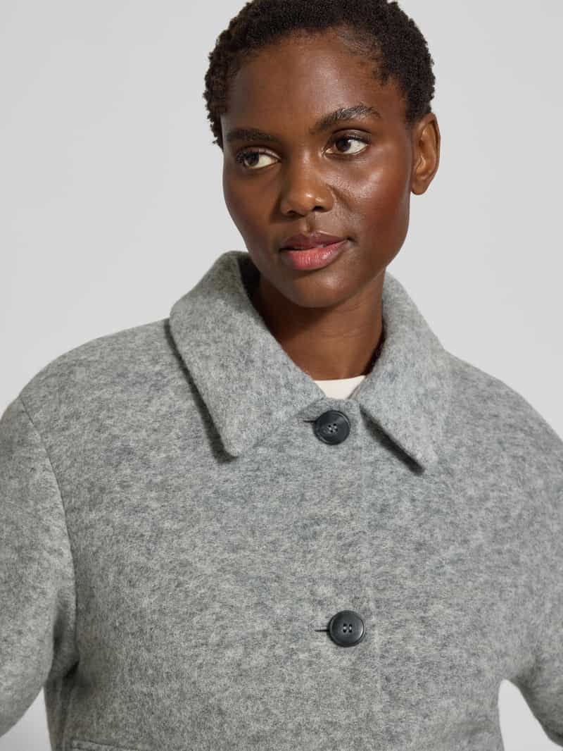 Fuchs Schmitt Wollen jack met platte kraag