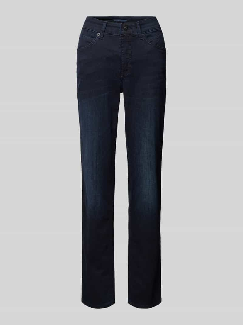 MAC Slim fit jeans met labelpatch, model 'Melanie'