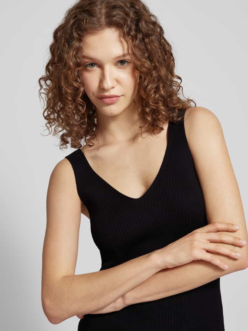 Tom Tailor Denim Gebreide top met V-hals