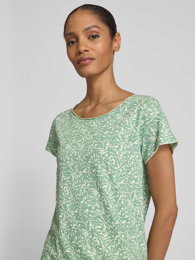 Tom Tailor Regular fit T-shirt van puur katoen