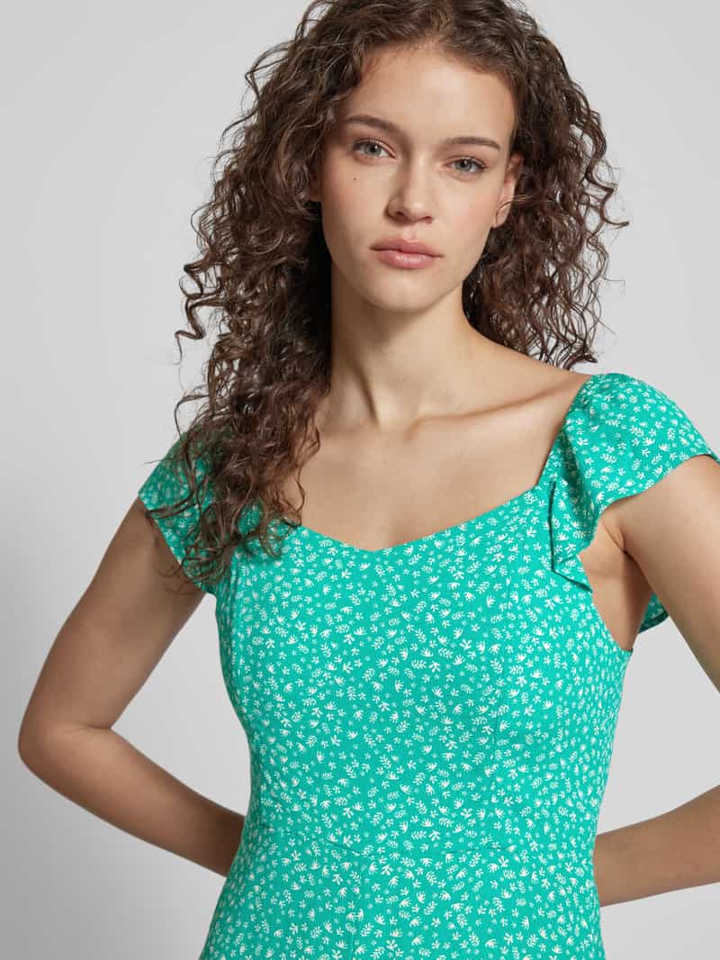 Tom Tailor Denim Midi-jurk met all-over print