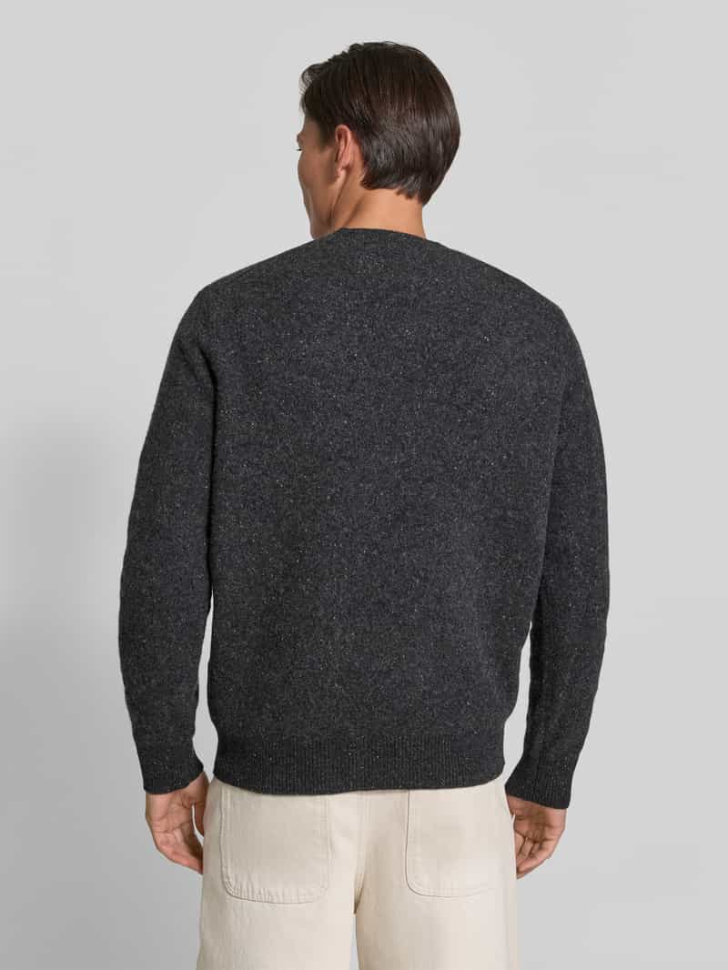 ANNARR Pullover van wol met ribboordjes