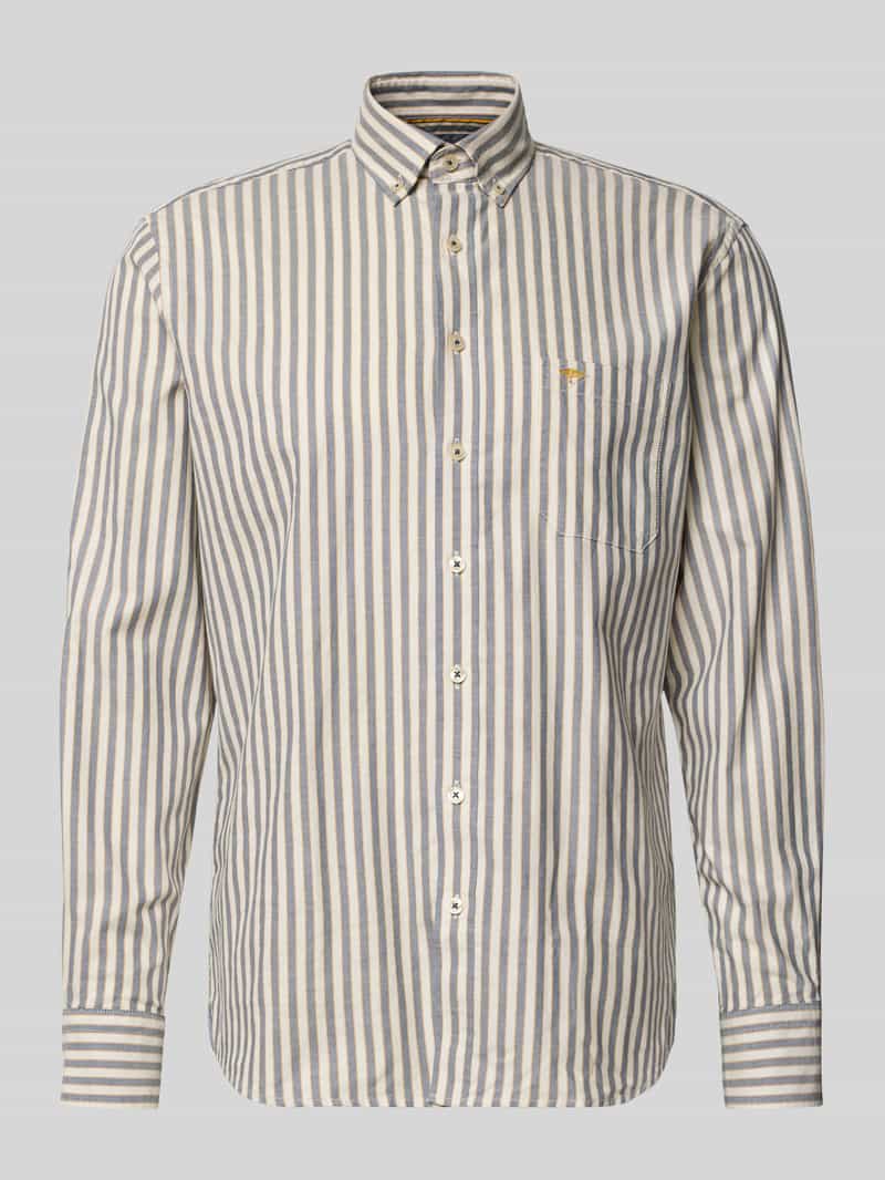 FYNCH-HATTON Regular fit vrijetijdsoverhemd met button-downkraag