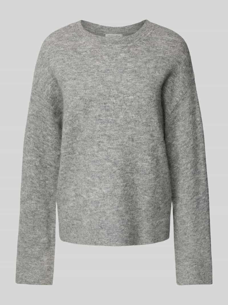 Christian Berg Woman Oversized gebreide pullover met ronde hals