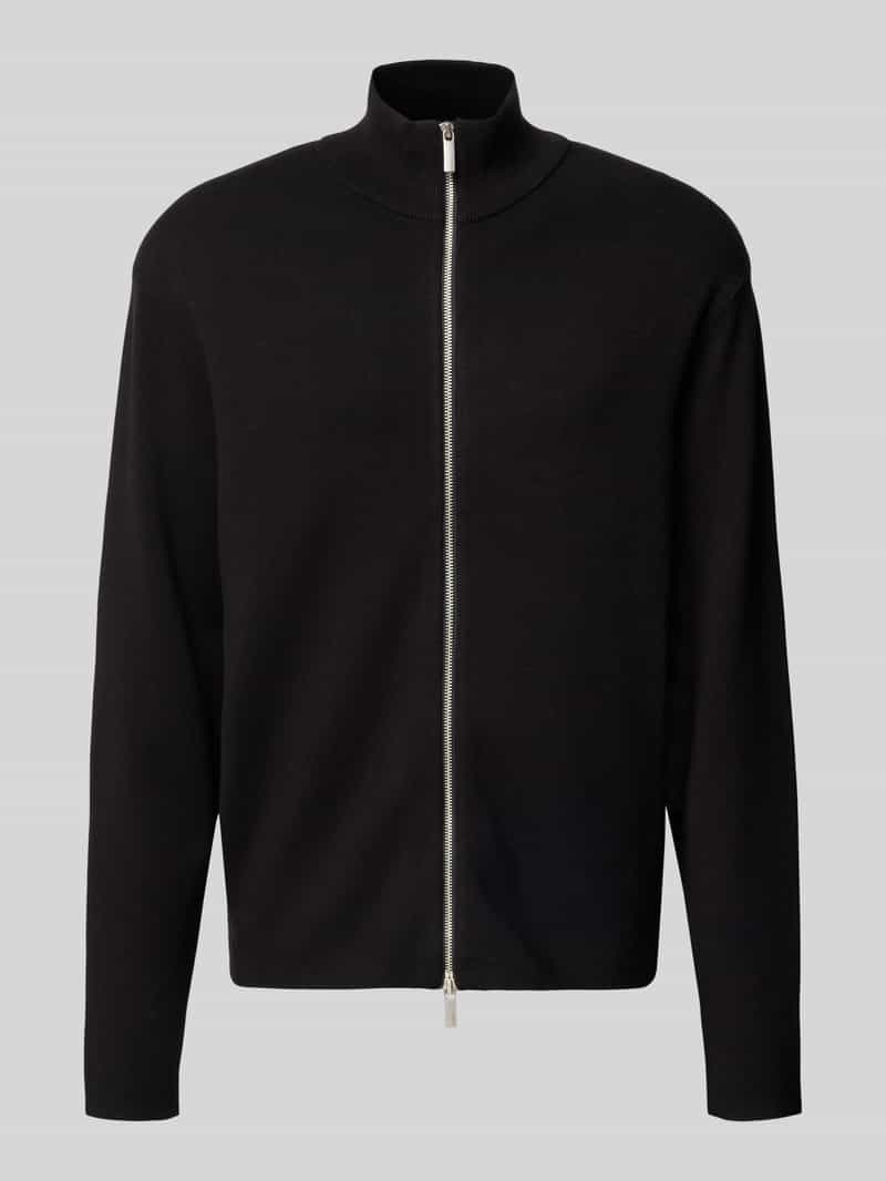 Selected Homme Relaxed fit gebreid jack van viscosemix model 'TELLER'