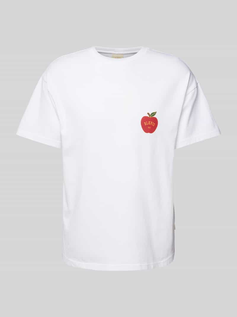 BLKVIS T-shirt met labelprint