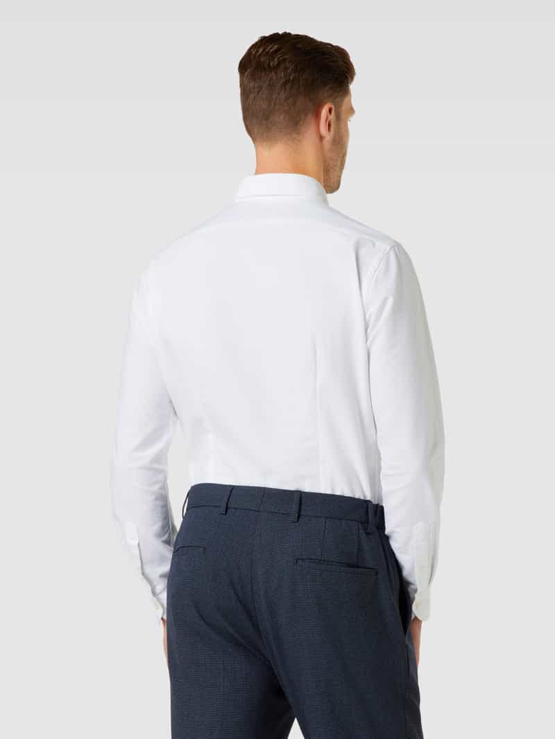 Regular fit zakelijk overhemd van katoen XACUS