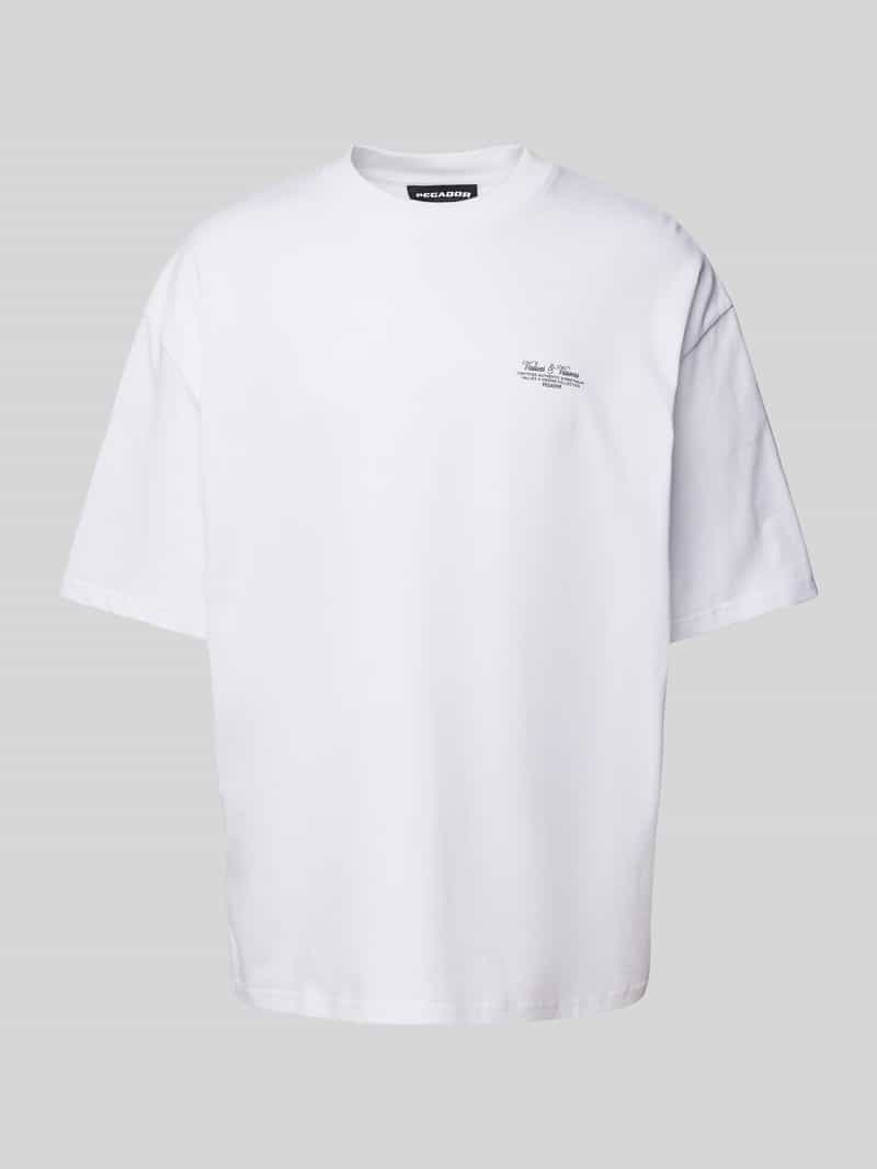Pegador Oversized T-shirt met labelprint