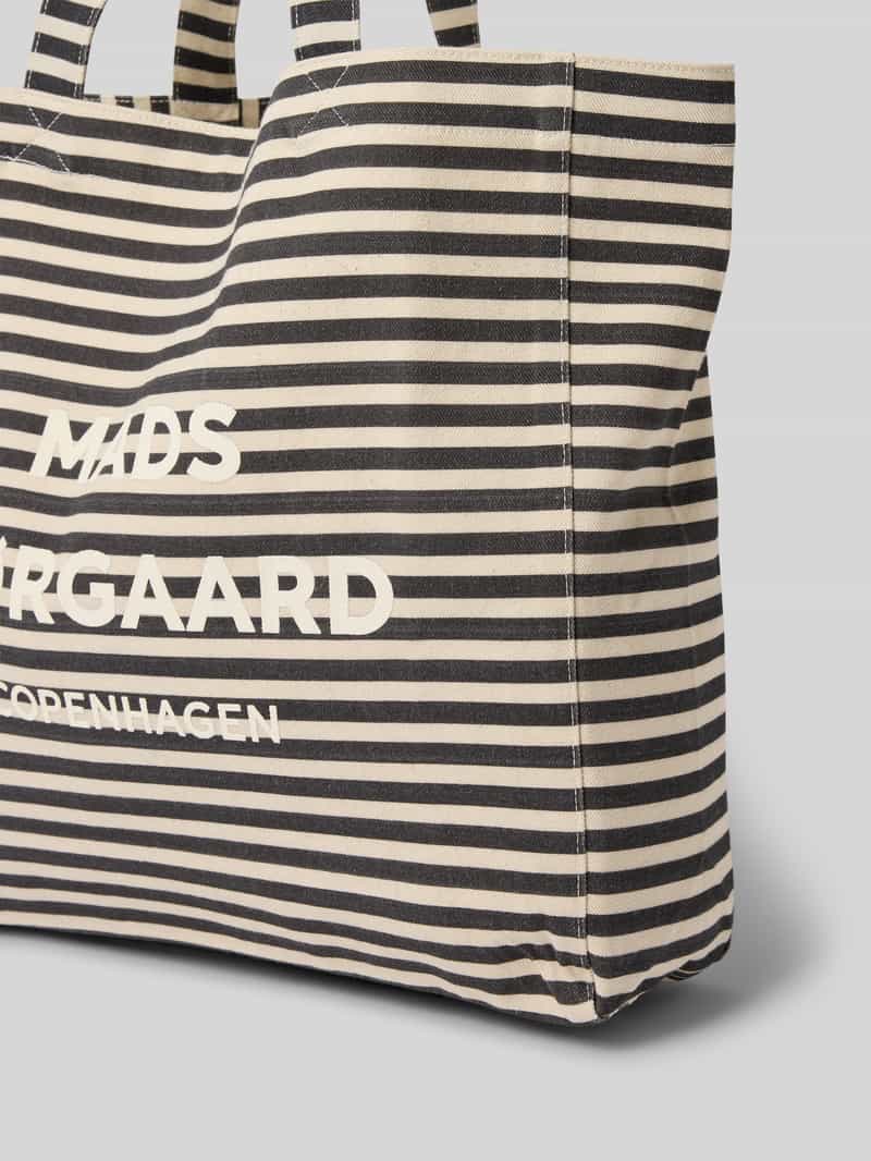 MADS NØRGAARD Shopper met labelprint model 'RECYCLED BOUTIQUE ATHENE'
