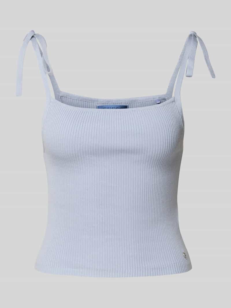 Guess Tanktop met vetersluiting