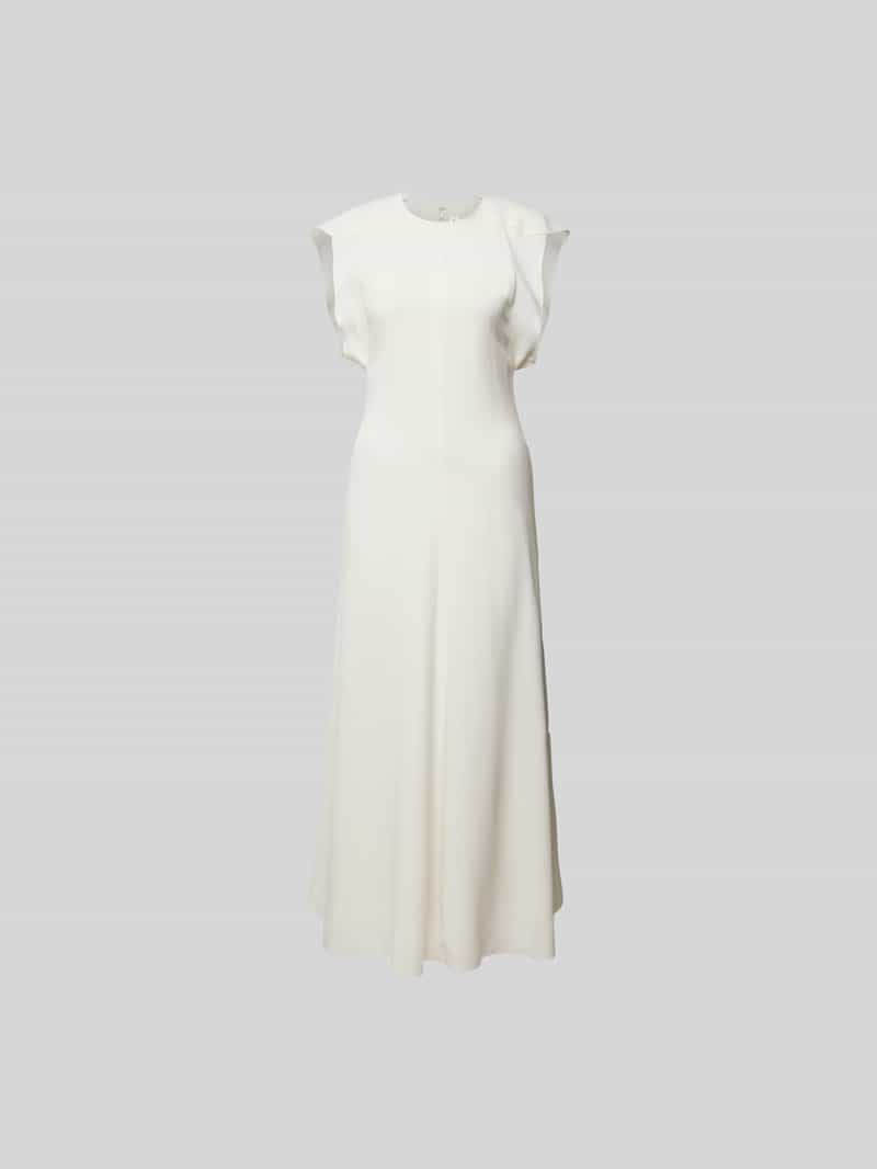 Maxi-jurk met ronde hals