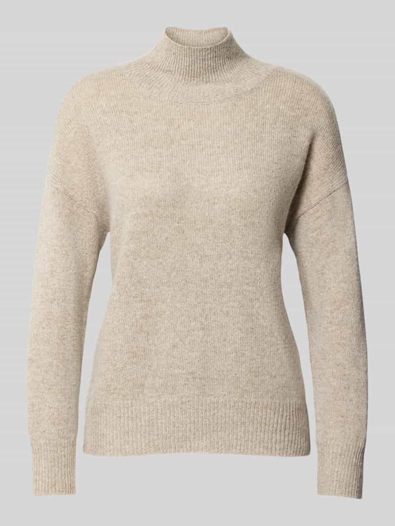 Gebreide trui van kasjmiermix met wolgehalte model 'Nina'
