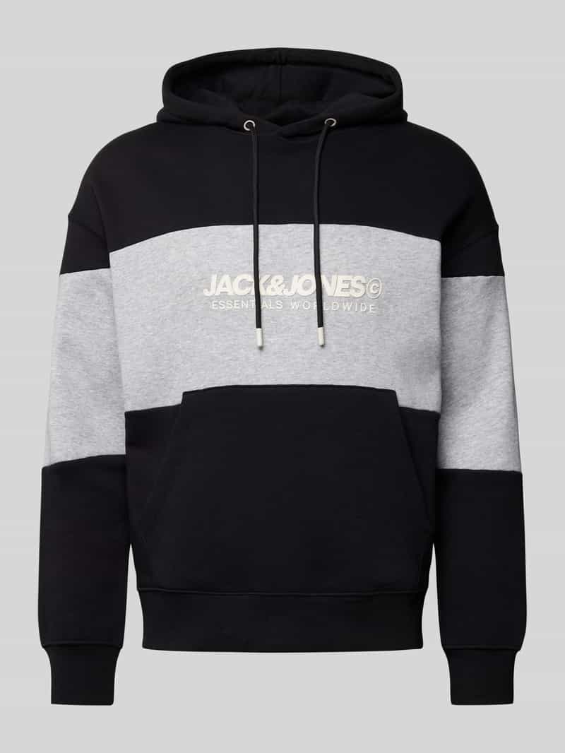 jack & jones Hoodie met labelprint model 'LEGACY'