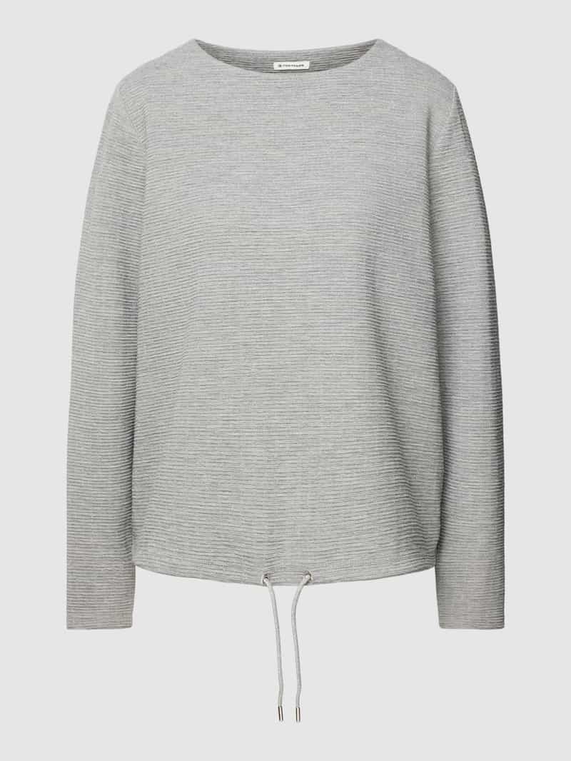 Tom Tailor Gebreide pullover met tunnelkoord