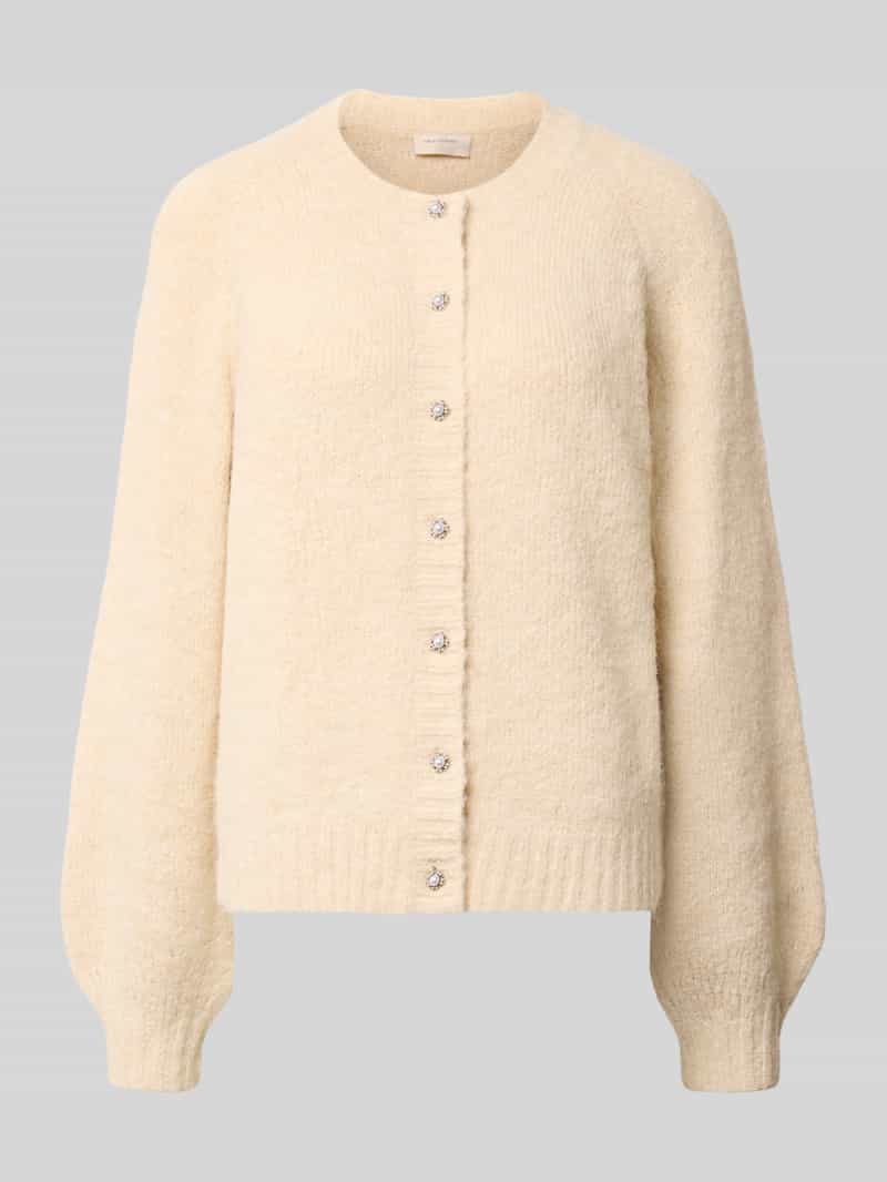 FREE QUENT Gebreid jack met ronde hals model 'Luisa'