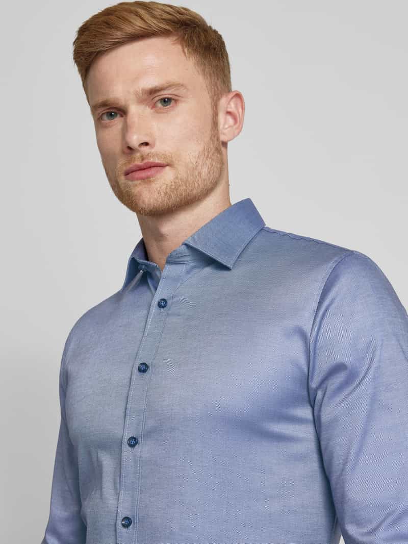 OLYMP No. Six Super slim fit zakelijk overhemd van ademende comfort stretch
