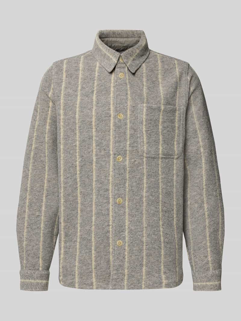 Les Deux Regular fit overhemdjack met wol model 'Lennon'