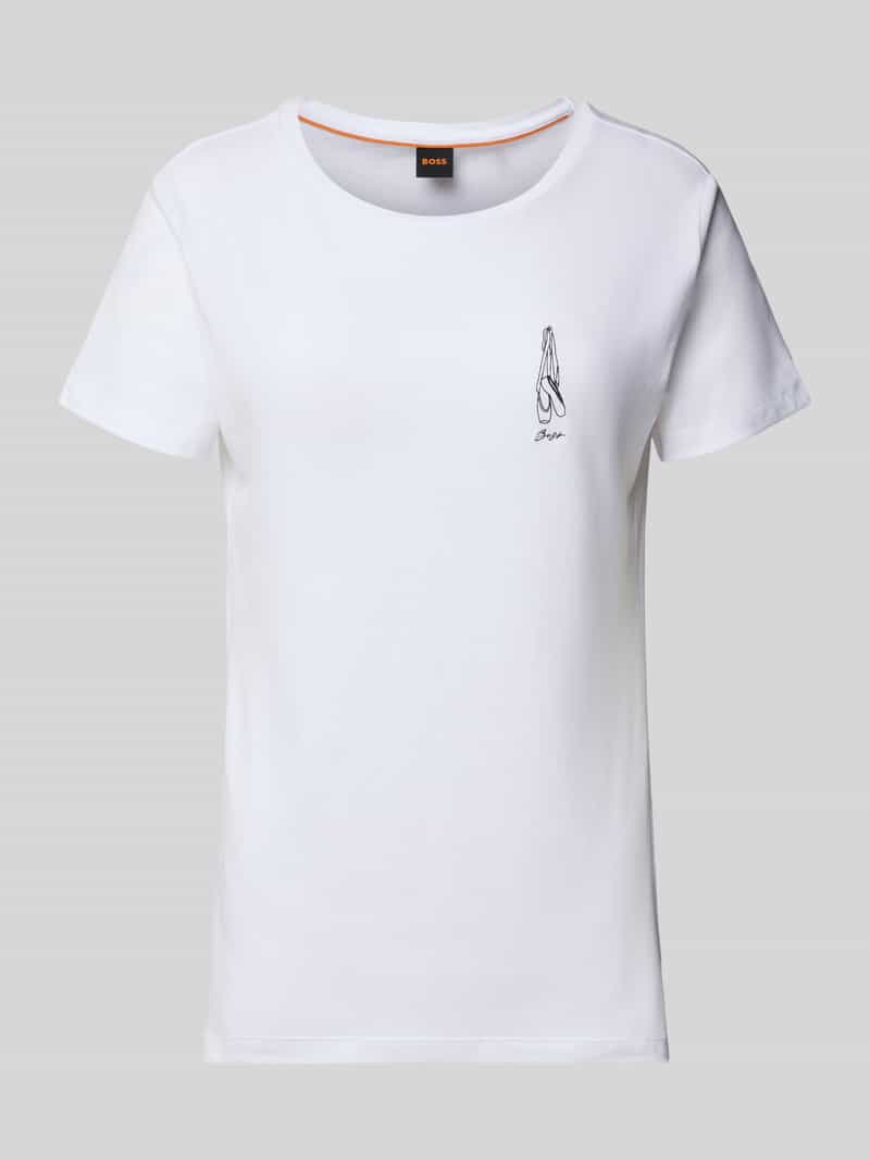 Boss Orange Regular fit T-shirt van puur katoen model 'C_ELOVE_1'