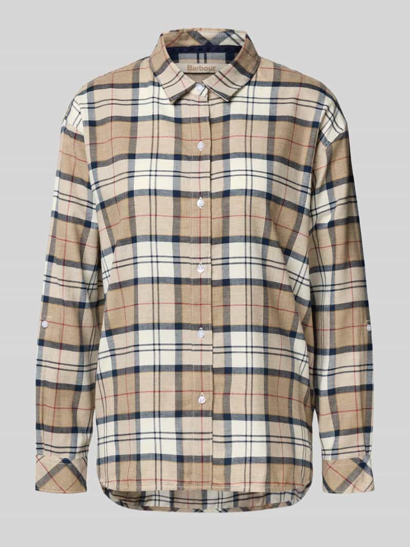 Barbour Relaxed fit overhemdblouse van puur katoen model 'ELISHAW'