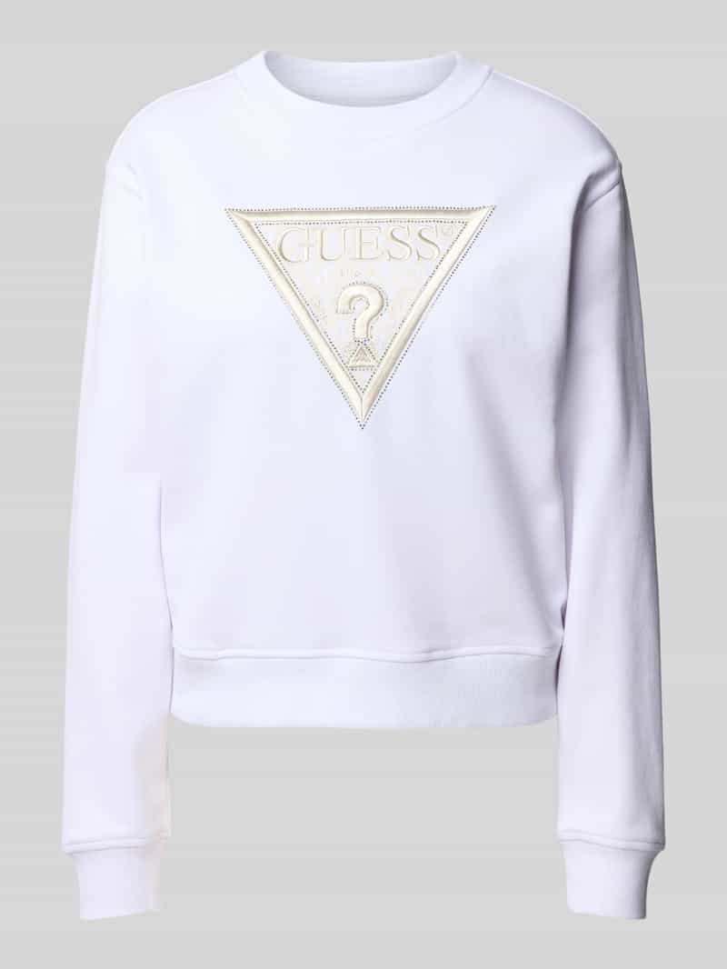 Guess Sweatshirt met labeldetail