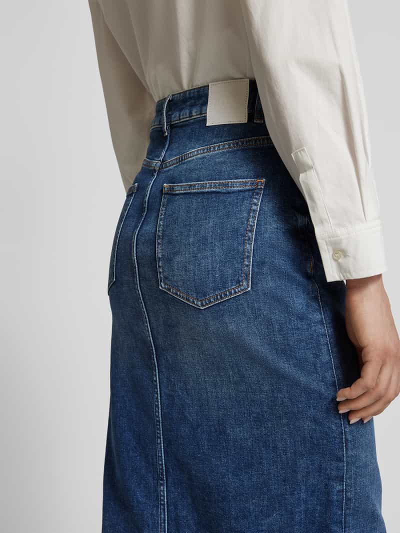 Boss Orange Jeansrok met achterzakken